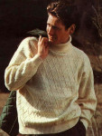 Пуловер с узором &#171;Ромбы&#187;