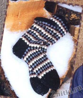 Теплые мужские носки